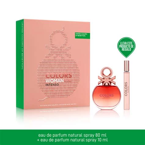 Set de Perfume Mujer Benetton Megaspritzer 10 ml.